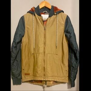 Columbia Light Brown/Quilt Sleeves Jacket
